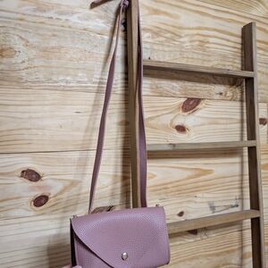 Elegant Pink Crossbody Bag